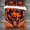 Nfl Chicago Bears Logo Type 104 Bedding Sets Sporty Bedroom Home Decor