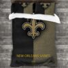 New Orleans Saints Logo Type 105 Bedding Sets Sporty Bedroom Home Decor