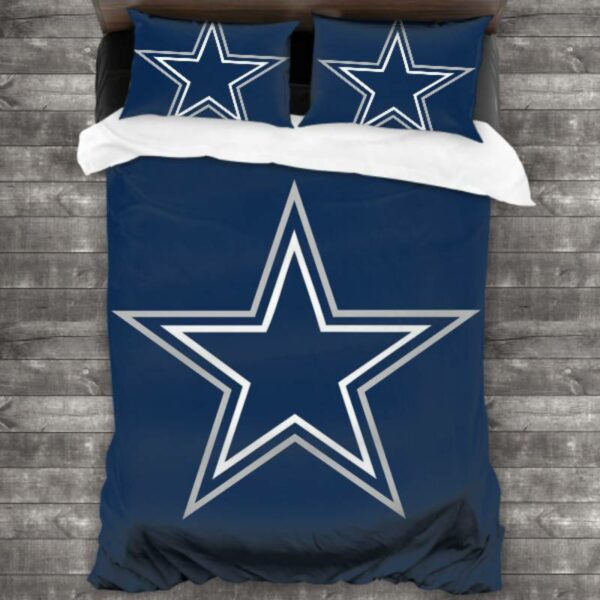 Nfl Dallas Cowboys Logo Type 107 Bedding Sets Sporty Bedroom Home Decor