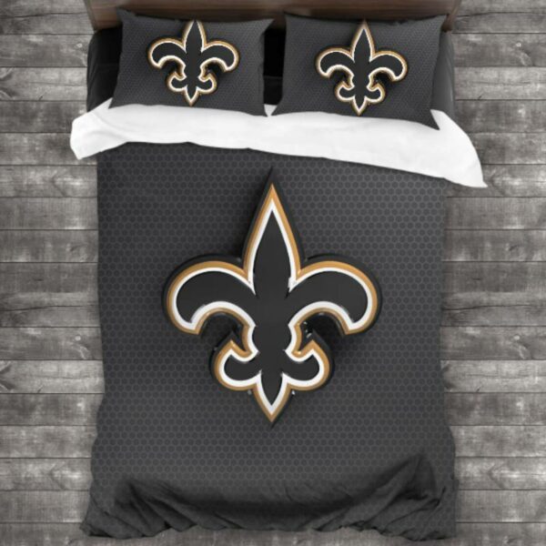 Nfl New Orleans Saints Logo Type 119 Bedding Sets Sporty Bedroom Home Decor