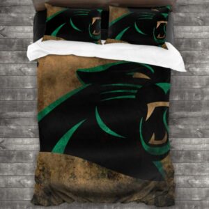 Carolina Panthers Logo Type 137 Bedding Sets Sporty Bedroom Home Decor