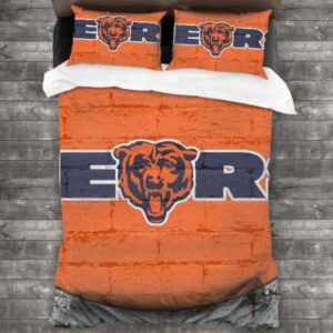 Chicago Bears Logo Type 139 Bedding Sets Sporty Bedroom Home Decor