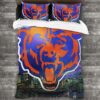 Chicago Bears Logo Type 144 Bedding Sets Sporty Bedroom Home Decor