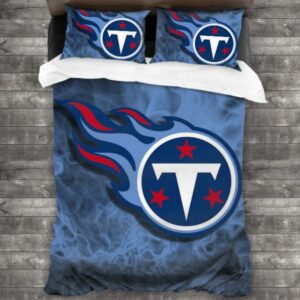 Nfl Tennessee Titans Logo Type 187 Bedding Sets Sporty Bedroom Home Decor