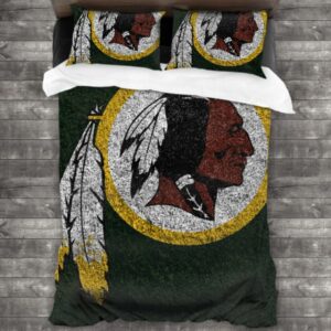 Nfl Washington Redskins Football Team Logo Type 197 Bedding Sets Sporty Bedroom Home Decor