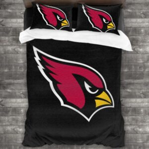 Arizona Cardinals Logo Type 210 Bedding Sets Sporty Bedroom Home Decor