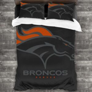 Denver Broncos Logo Type 220 Bedding Sets Sporty Bedroom Home Decor