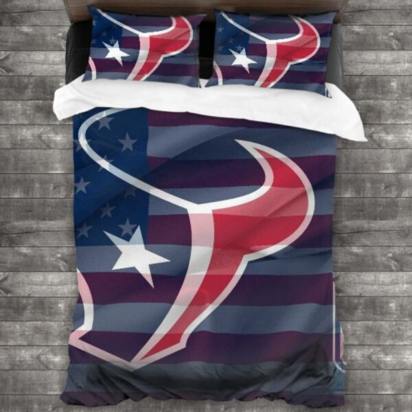 Houston Texans Logo Type 225 Bedding Sets Sporty Bedroom Home Decor