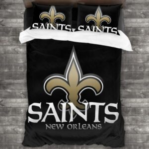 New Orleans Saints Logo Type 232 Bedding Sets Sporty Bedroom Home Decor