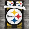 Nfl Pittsburgh Steelers Logo Type 273 Bedding Sets Sporty Bedroom Home Decor