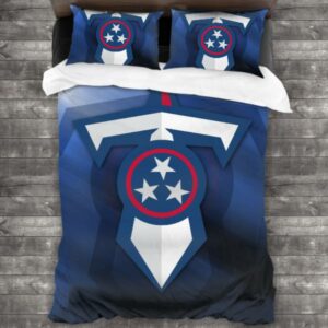 Nfl Tennessee Titans Logo Type 275 Bedding Sets Sporty Bedroom Home Decor