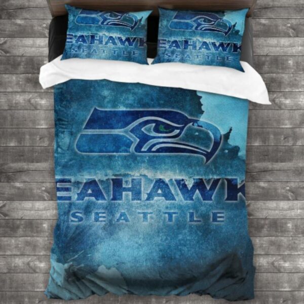 Seattle Seahawks Logo Type 285 Bedding Sets Sporty Bedroom Home Decor