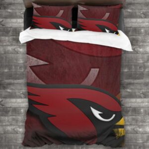 Arizona Cardinals Logo Type 289 Bedding Sets Sporty Bedroom Home Decor