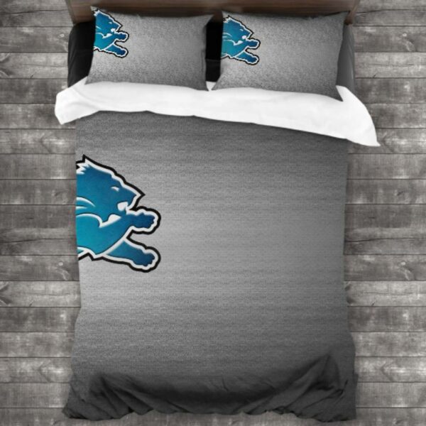 Detroit Lions Logo Type 295 Bedding Sets Sporty Bedroom Home Decor