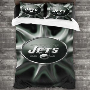 New York Jets Logo Type 307 Bedding Sets Sporty Bedroom Home Decor