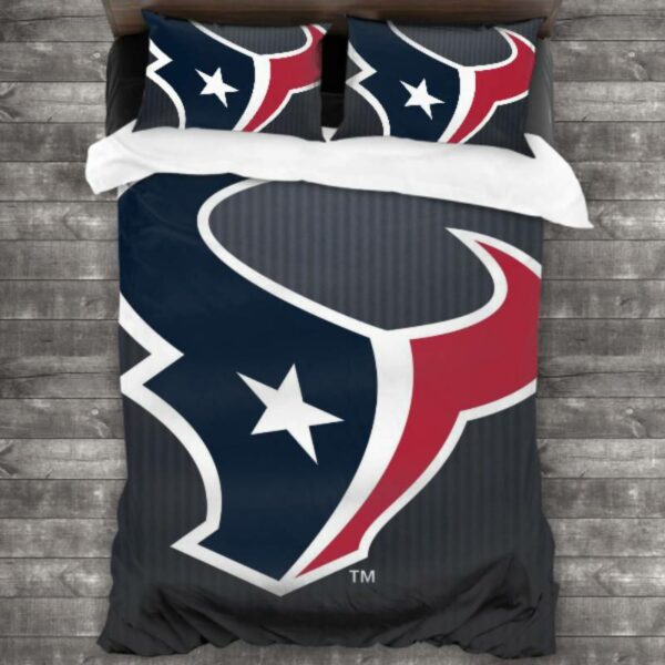 Nfl Houston Texans Logo Type 308 Bedding Sets Sporty Bedroom Home Decor