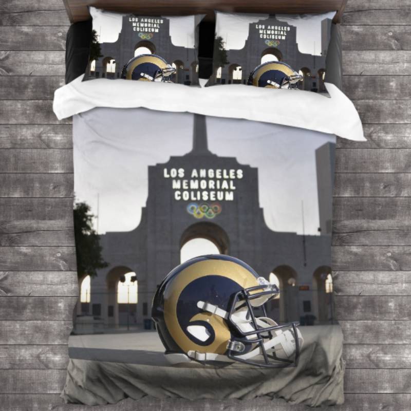 Los Angeles Rams Logo Type 310 Bedding Sets Sporty Bedroom Home Decor