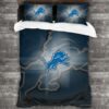 Nfl Detroit Lions Logo Type 313 Bedding Sets Sporty Bedroom Home Decor