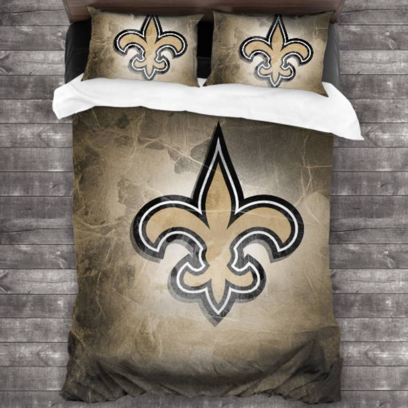 Nfl New Orleans Saints Logo Type 331 Bedding Sets Sporty Bedroom Home Decor