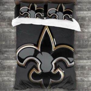 Nfl New Orleans Saints Logo Type 336 Bedding Sets Sporty Bedroom Home Decor