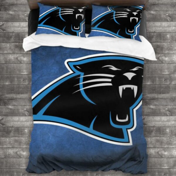 Carolina Panthers Logo Type 354 Bedding Sets Sporty Bedroom Home Decor