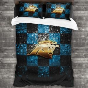 Carolina Panthers Logo Type 366 Bedding Sets Sporty Bedroom Home Decor