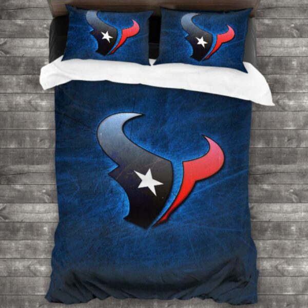 Houston Texans Logo Type 394 Bedding Sets Sporty Bedroom Home Decor