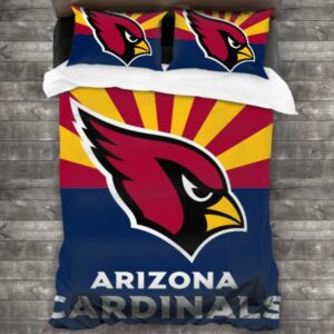 Arizona Cardinals Logo Type 460 Bedding Sets Sporty Bedroom Home Decor