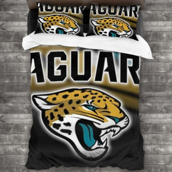 Jacksonville Jaguars Logo Type 474 Bedding Sets Sporty Bedroom Home Decor