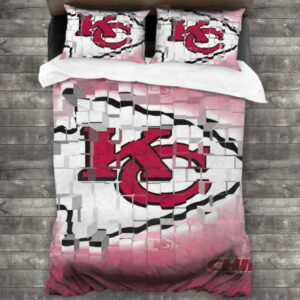 Kansas City Chiefs Logo Type 476 Bedding Sets Sporty Bedroom Home Decor