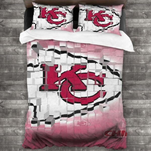 Kansas City Chiefs Logo Type 476 Bedding Sets Sporty Bedroom Home Decor