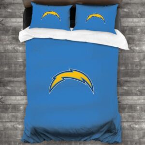 Los Angeles Chargers Logo Type 477 Bedding Sets Sporty Bedroom Home Decor