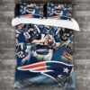 New England Patriots Logo Type 480 Bedding Sets Sporty Bedroom Home Decor