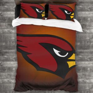 Arizona Cardinals Logo Type 488 Bedding Sets Sporty Bedroom Home Decor