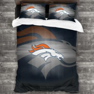 Nfl Denver Broncos Logo Type 507 Bedding Sets Sporty Bedroom Home Decor