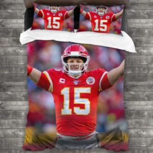 Nfl Kansas City Chiefs Logo Type 508 Bedding Sets Sporty Bedroom Home Decor