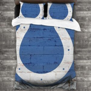 Nfl Indianapolis Colts Logo Type 510 Bedding Sets Sporty Bedroom Home Decor