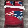 Nfl New England Patriots Logo Type 512 Bedding Sets Sporty Bedroom Home Decor