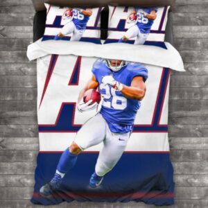 Nfl New York Giants Logo Type 517 Bedding Sets Sporty Bedroom Home Decor