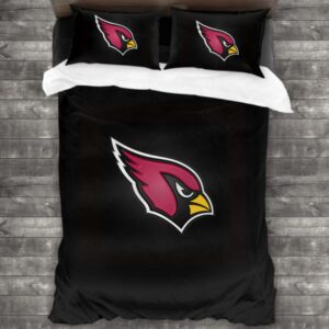 Arizona Cardinals Logo Type 529 Bedding Sets Sporty Bedroom Home Decor