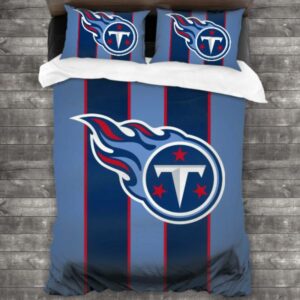 Nfl Tennessee Titans Logo Type 584 Bedding Sets Sporty Bedroom Home Decor