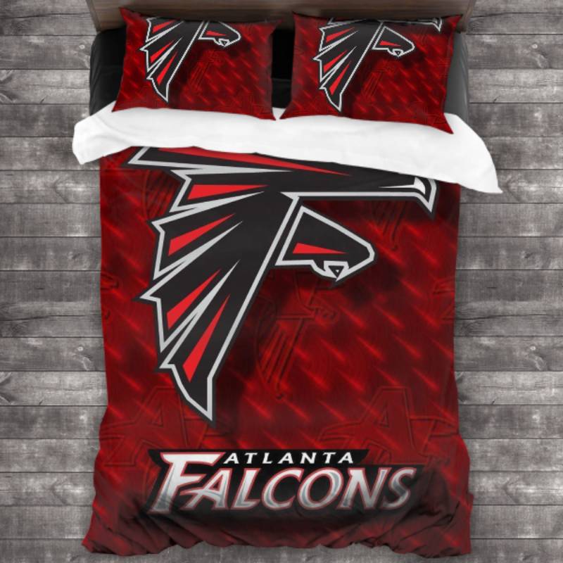 Never Fade Atlanta Falcons Logo Type 608 Bedding Sets Sporty Bedroom Home Decor