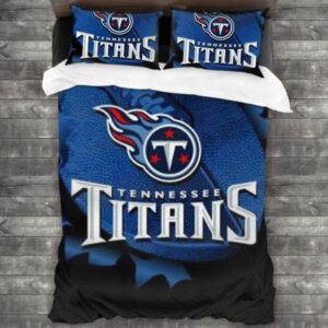 Nfl Tennessee Titans Logo Type 732 Bedding Sets Sporty Bedroom Home Decor