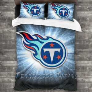 Nfl Tennessee Titans Logo Type 738 Bedding Sets Sporty Bedroom Home Decor