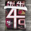 San Francisco 49Ers Logo Type 741 Bedding Sets Sporty Bedroom Home Decor