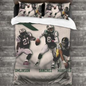 Soft Nfl New York Jets Logo Type 805 Bedding Sets Sporty Bedroom Home Decor