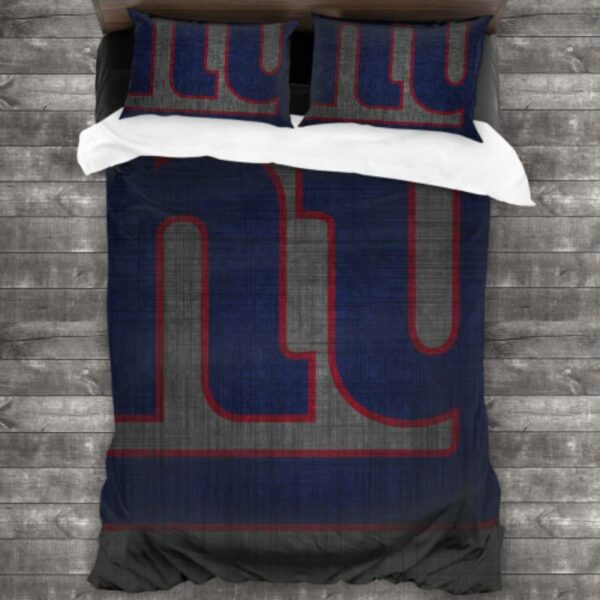 Soft Nfl New York Giants Logo Type 806 Bedding Sets Sporty Bedroom Home Decor