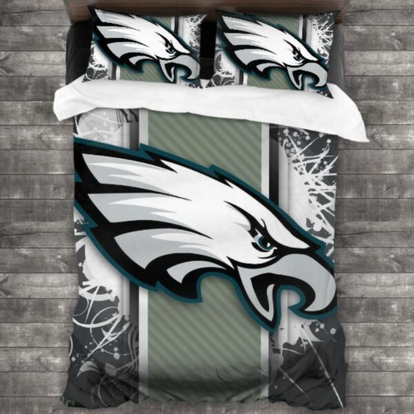 Soft Philadelphia Eagles Logo Type 808 Bedding Sets Sporty Bedroom Home Decor