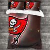 Soft Tampa Bay Buccaneers Logo Type 817 Bedding Sets Sporty Bedroom Home Decor