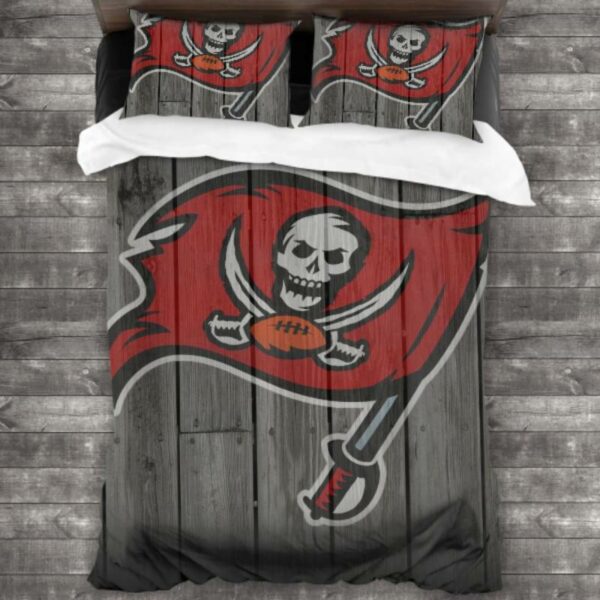 Tampa Bay Buccaneers Logo Type 818 Bedding Sets Sporty Bedroom Home Decor